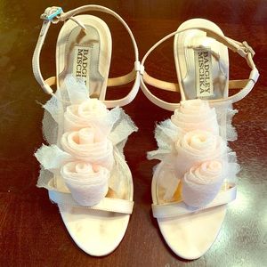 Badgley Mischka pink heels